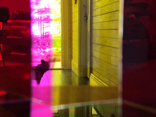 light experiments with CMY Cubes