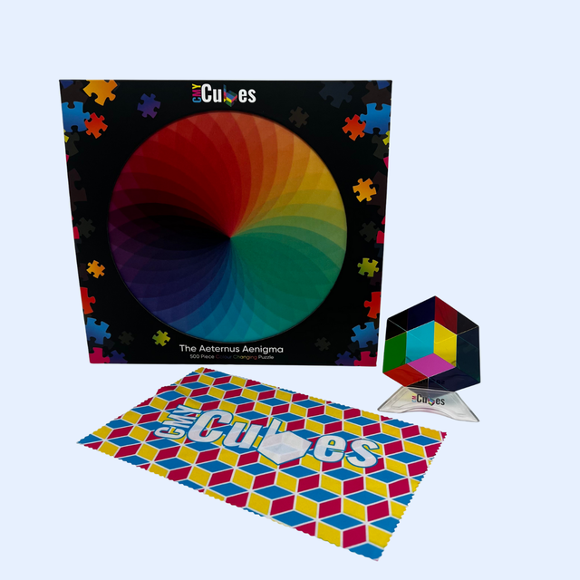 The Spectrum Seeker Pack contents laid out together